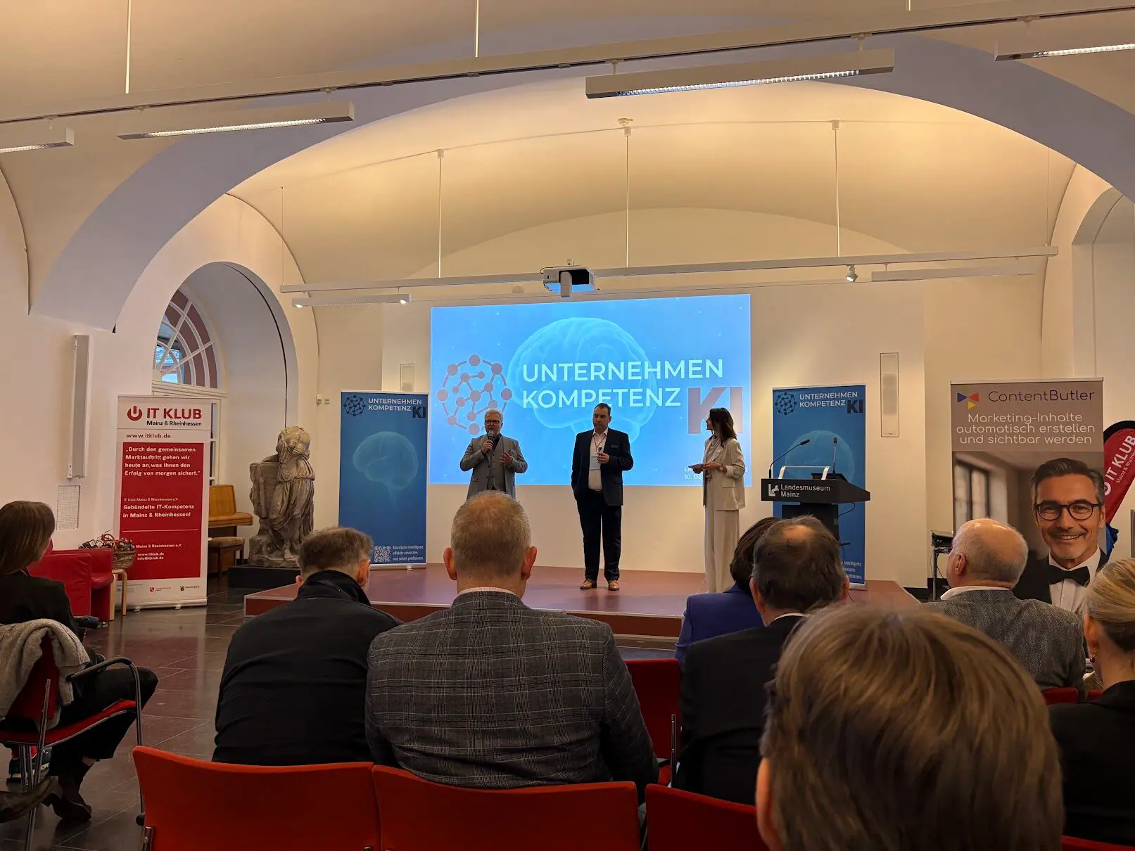 Foto des Kongresses im Landesmuseum Mainz